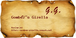 Gombás Gizella névjegykártya
